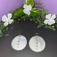 WHITE PEARL SHELL EARRINGS