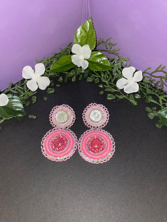 PRETTY IN PINK EARRINGS